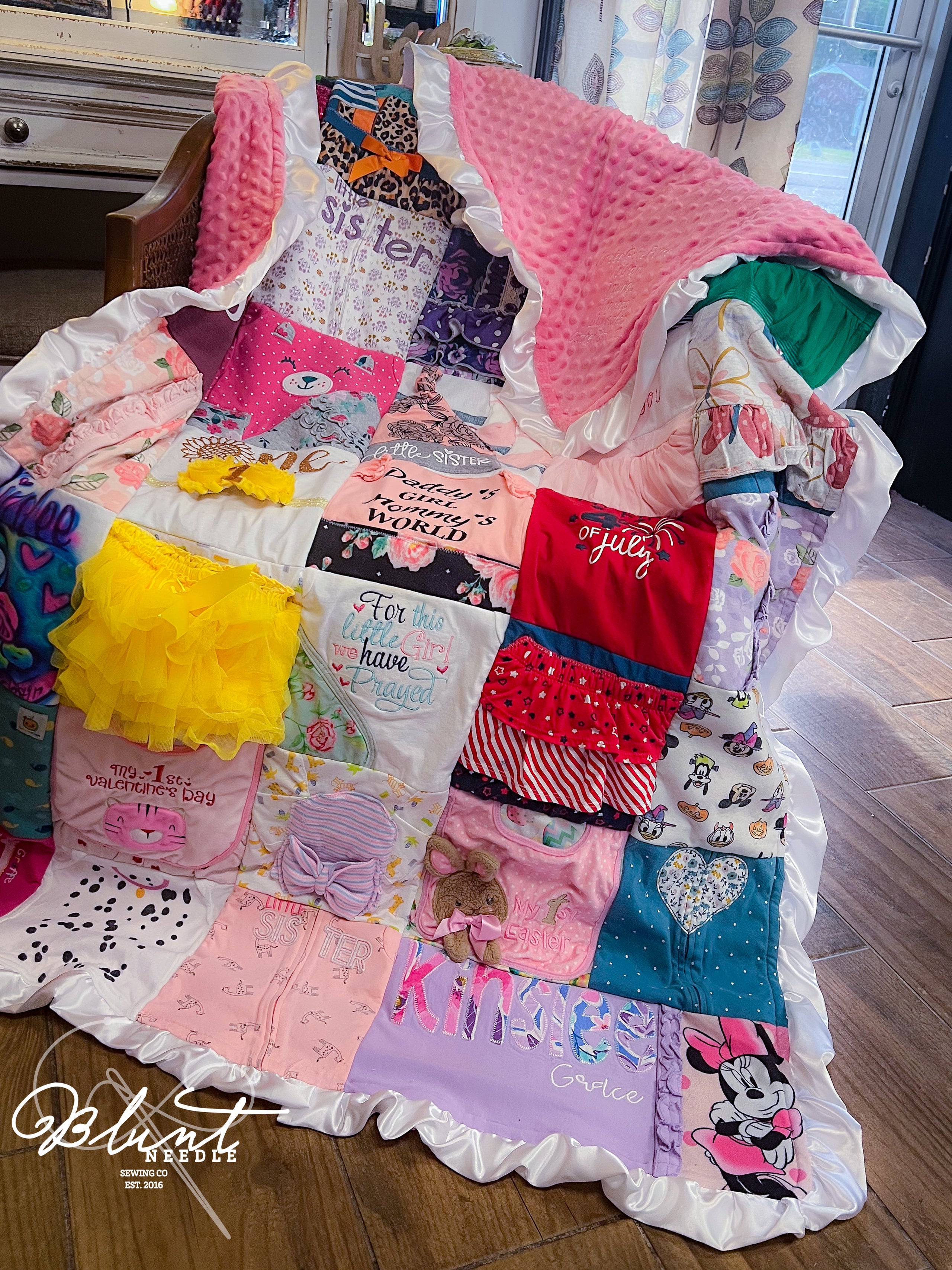 Baby clothes keepsake 2025 blanket
